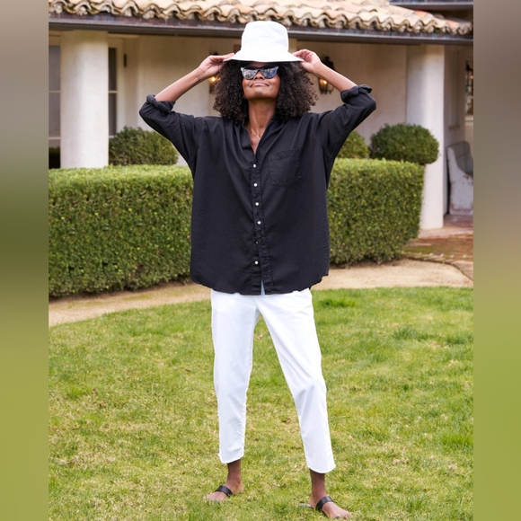 Frank & Eileen WICKLOW The ITALIAN PERFORMANCE TWILL Chino Color White S… - Picture 16 of 16